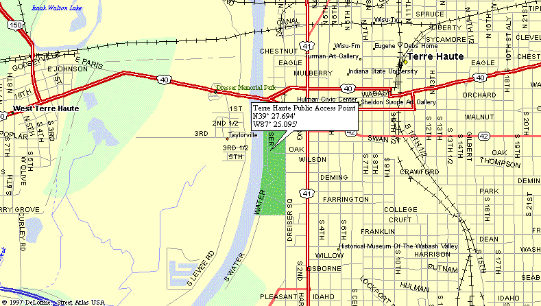 Map Of Terre Haute Indiana - Maping Resources